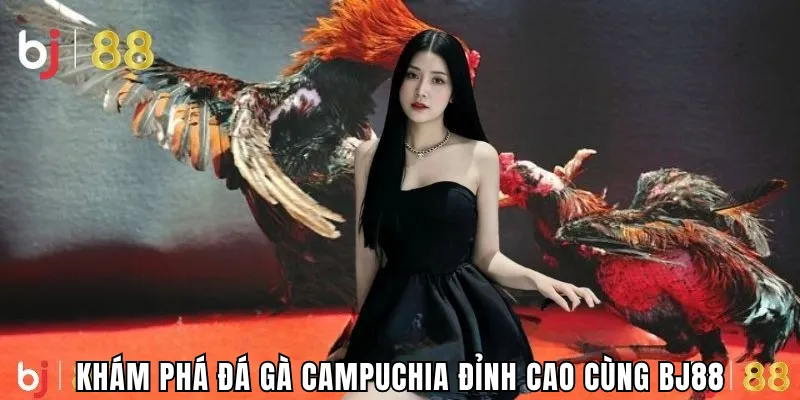 Khám phá đá gà Campuchia đỉnh cao cùng BJ88